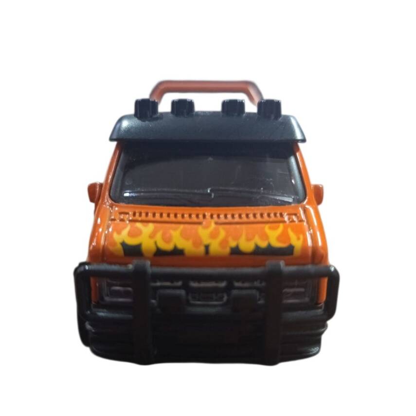 Toysan 1.32 Ölçek Çek Bırak Araba K174A21-Turuncu - 1