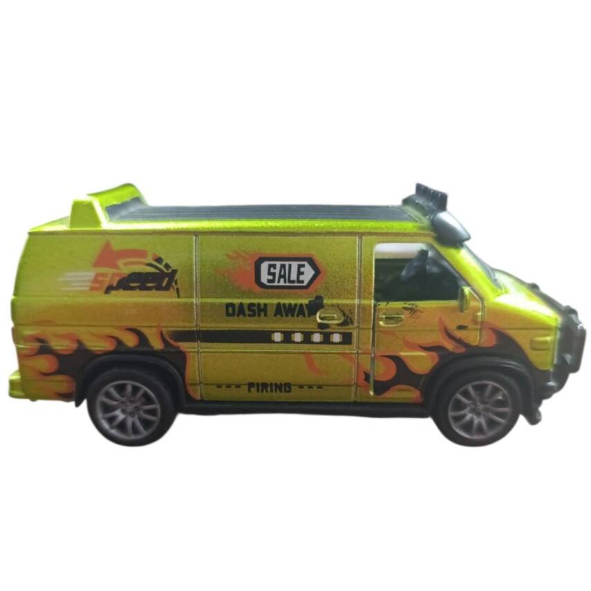 Toysan 1.32 Ölçek Çek Bırak Araba K174A21-Yeşil - 2