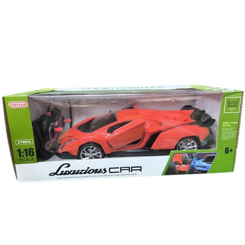 Toysan Dört Fonksiyon Kapıları Açılan Işıklı Uzaktan Kumandalı Araba BW333-181 - 1