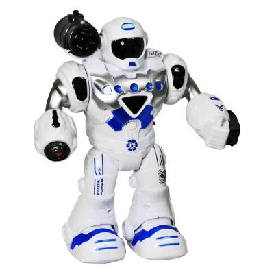 Toysan Hareketli Işıklı Ve Sesli Ok Atan Oyuncak Robot 827-Mavi - 2