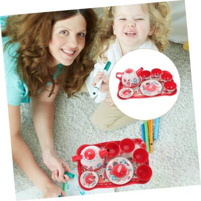 Toysan Metal Çay Seti 966-D16 - 2