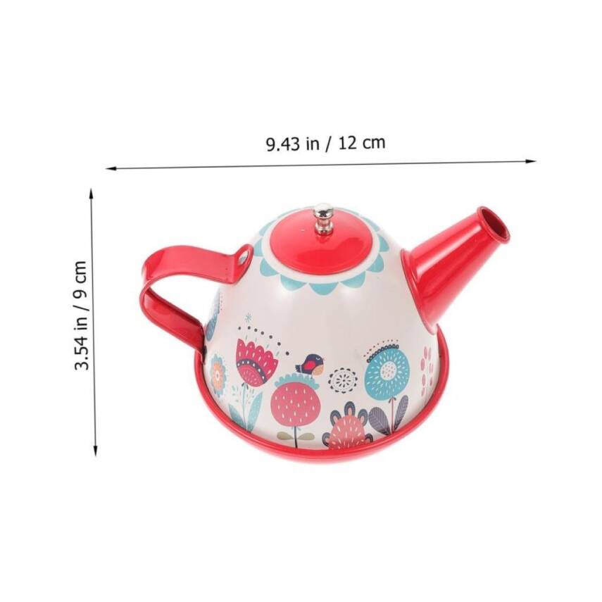 Toysan Metal Çay Seti 966-D16 - 4