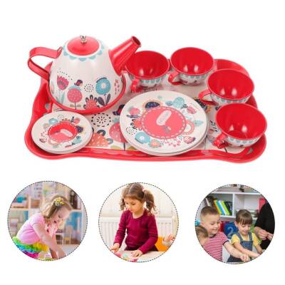 Toysan Metal Çay Seti 966-D16 - 3