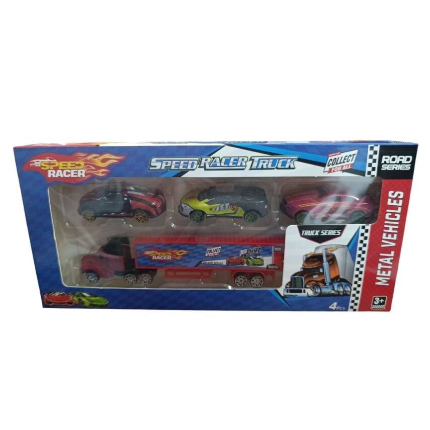 Toysan Speed Racer Tır Ve Yarış Arabaları Oyun Seti Toy-40 - 2