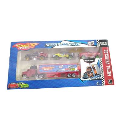 Toysan Speed Racer Tır Ve Yarış Arabaları Oyun Seti Toy-40