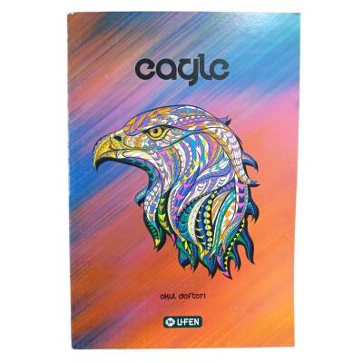 U-Fen A4 Pp Kp. Dikişli 100yaprak Defter Kareli 70353-Kahverengi
