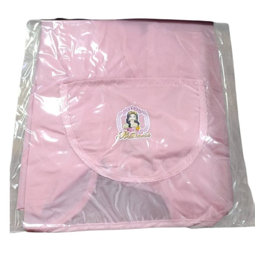 U4 Anaokulu Önlüğü F431-Pembe Princess No:1 - 1