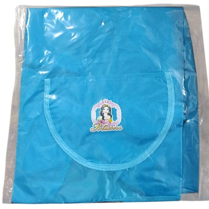 U4 Anaokulu Önlüğü F431-Turkuaz Princess No:3 - 1