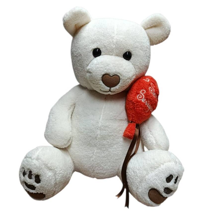 Uçar Oyuncak 50 Cm Ekru Ayı UCR-005 - 1