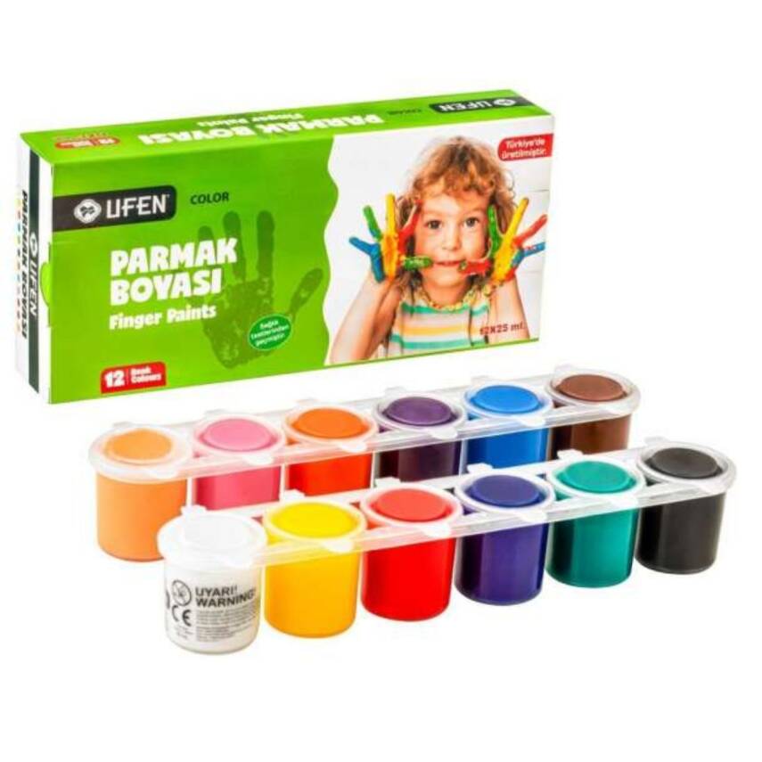 Ufen Parmak Boyası 12 Renk 70153 - 1