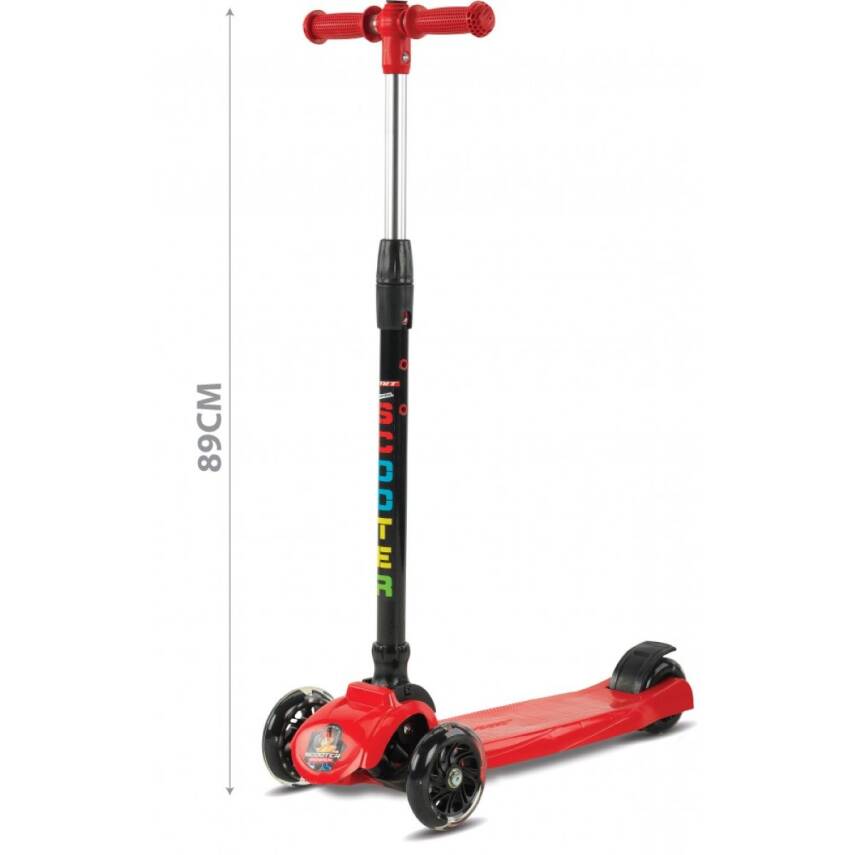 Ümit Babyhope 143 Smart Plus Kırmızı Katlanabilir Scooter - 1