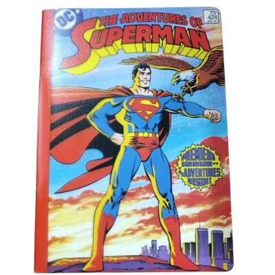 Umur Mynote 40 Yaprak Kareli SM6020-K-Kırmızı Süperman