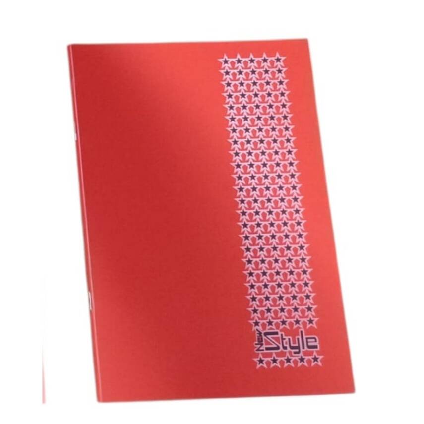 Umut A5 PP KP Dikişli 60 YP Kareli Defter-Kırmızı - 1