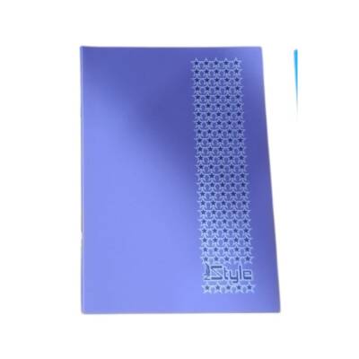 Umut A5 PP KP Dikişli 60 YP Kareli Defter-Mor