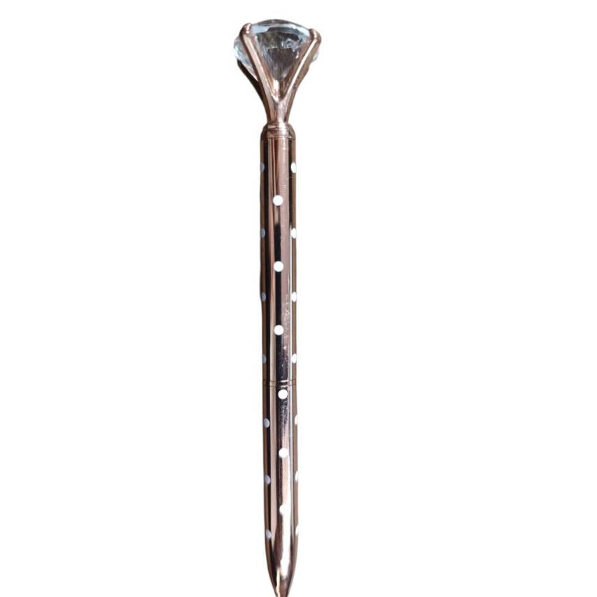 Unicus Elmas Tükenmez Kalem SU6-1-Kahve Puantiye - 1