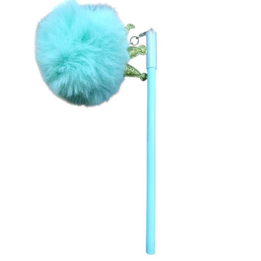 Unicus Kral Taç Ponpon Kurşun Kalem KK-200-Yeşil - 1