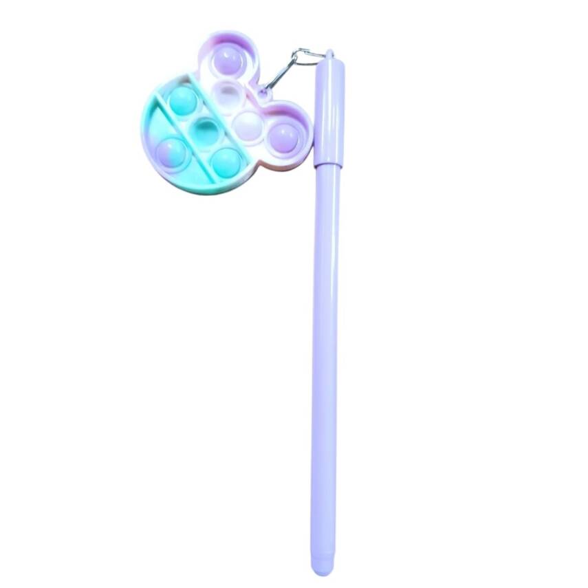 Unicus Pop-it Jel Tükenmez Kalem GP-133-Mor - 1