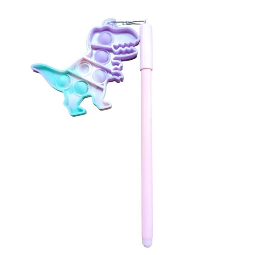 Unicus Pop-it Jel Tükenmez Kalem GP-133-Pembe - 1