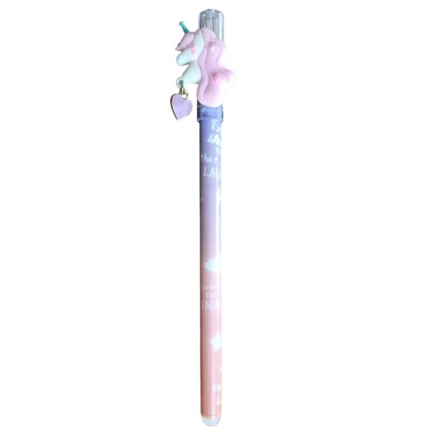 Unicus Soft Love Unicorn Jel Tükenmez Kalem 2076-Mor - 1