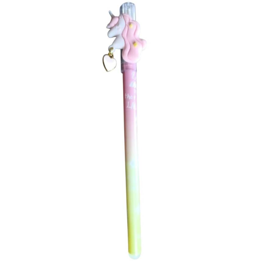 Unicus Soft Love Unicorn Jel Tükenmez Kalem 2076-Pembe - 1