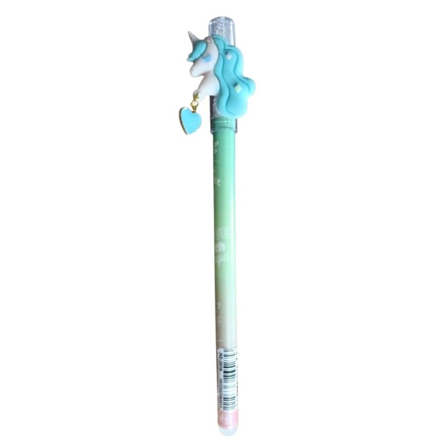 Unicus Soft Love Unicorn Jel Tükenmez Kalem 2076-Yeşil - 1