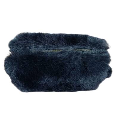 Unicus Tavşan Tüyü Peluş Kalemkutu UNCS-909-Siyah