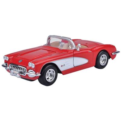 Vardem Oyuncak Corvette 124 1959 MM-73216-Kırmızı