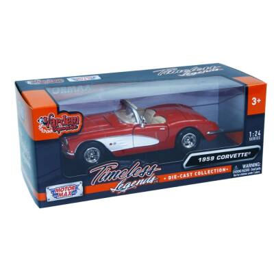 Vardem Oyuncak Corvette 124 1959 MM-73216-Kırmızı - 2