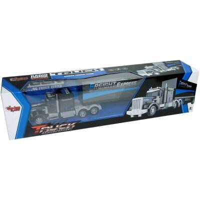 Vardem Oyuncak Kumandalı Şarjlı Işıklı Tır 60 cm SYR-666-653-Mavi