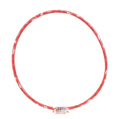 Yuup Toys Emoji Hula Hoop Yaldızlı Adn-3703-Kırmızı