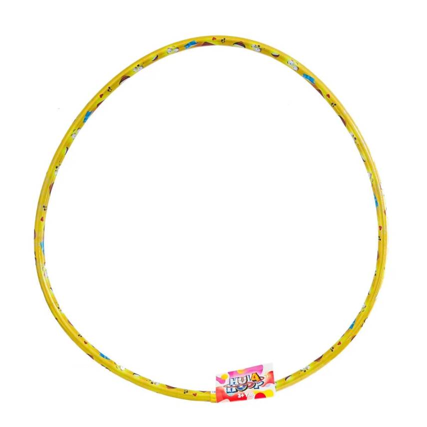 Yuup Toys Emoji Hula Hoop Yaldızlı Adn-3703-Sarı - 1