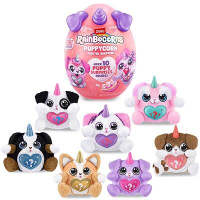 Zuru Rainbocorns Puppycorn Kokulu Sürpriz Paket Rar27000-Mor Boynuz - 2