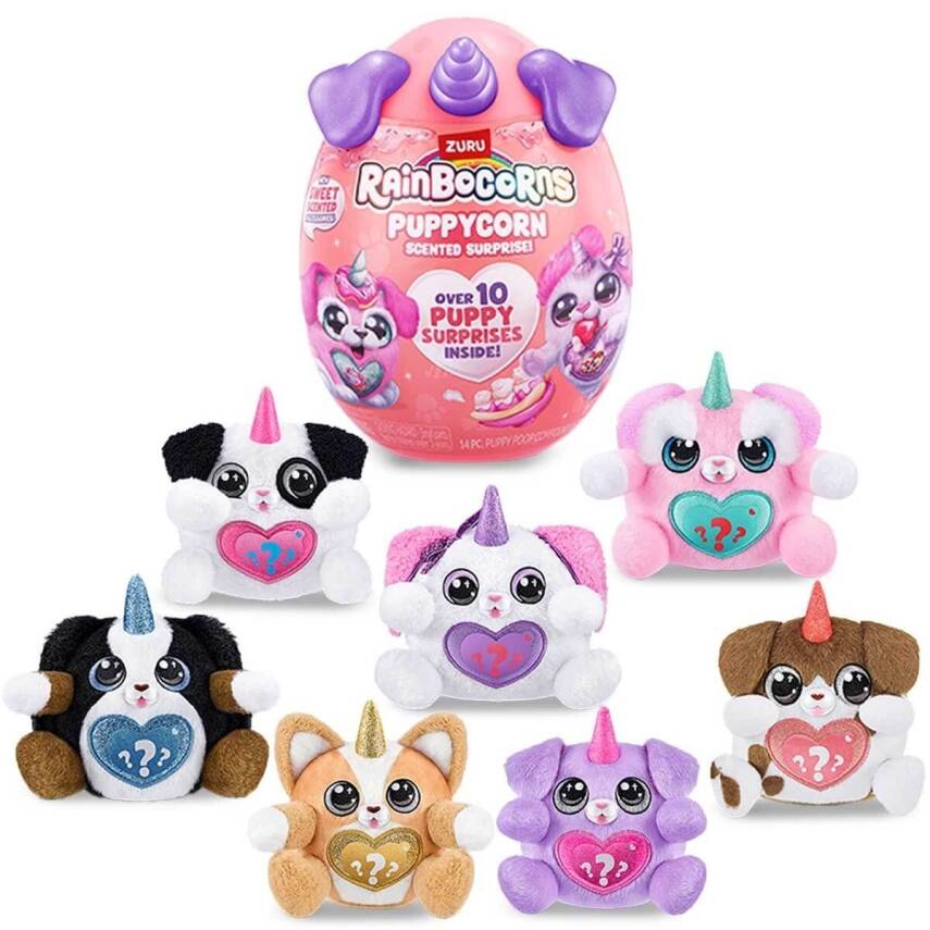 Zuru Rainbocorns Puppycorn Kokulu Sürpriz Paket Rar27000-Mor Boynuz - 2