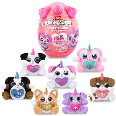 Zuru Rainbocorns Puppycorn Kokulu Sürpriz Paket Rar27000-Pembe Boynuz - 2