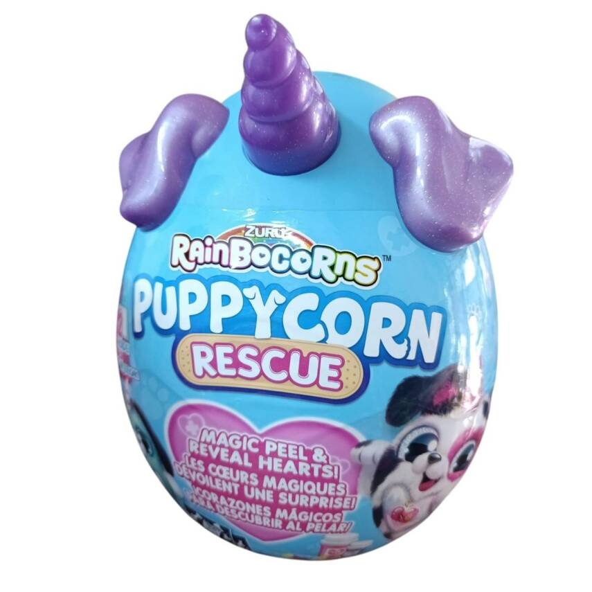 Zuru Rainbocorns Puppycorn Sürpriz Paket Rar14000-Mor Boynuz - 1