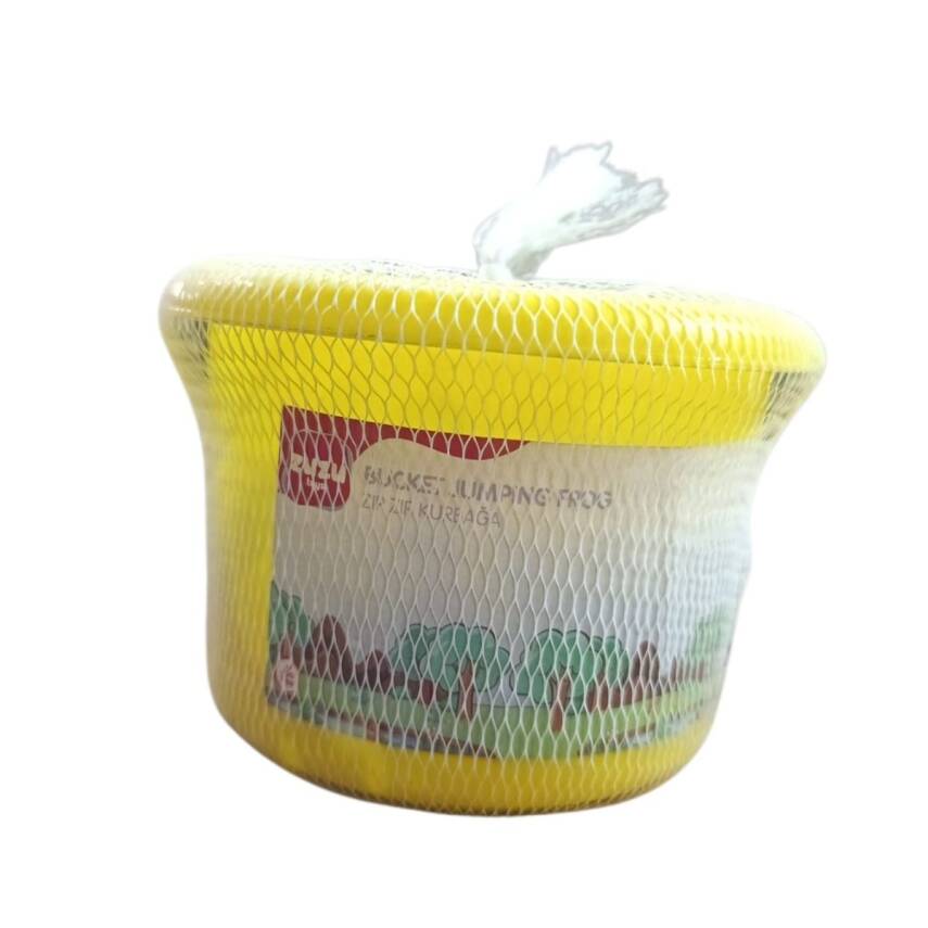 Zuzu Toys Kovalı Zıp Zıp Kurbağa 4050-Sarı - 1