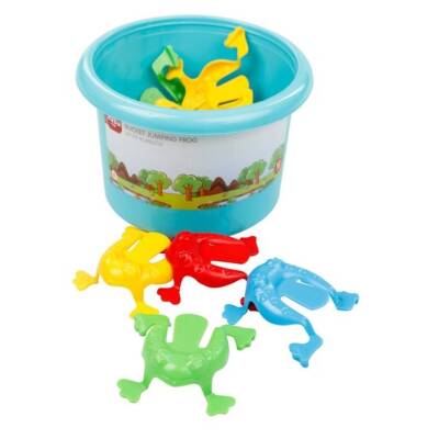 Zuzu Toys Kovalı Zıp Zıp Kurbağa 4050-Yeşil
